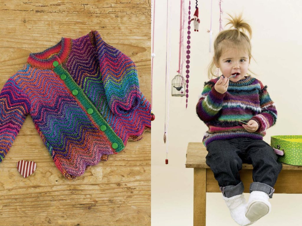 Lang-Yarns-crianças-1024x768 Tricotar com Lã de Meia